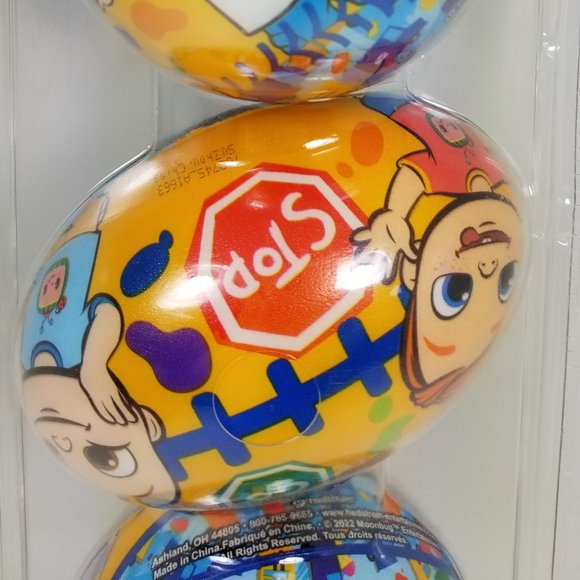 Coco Melon Set of 3 soft foam balls - Picture 4 of 10